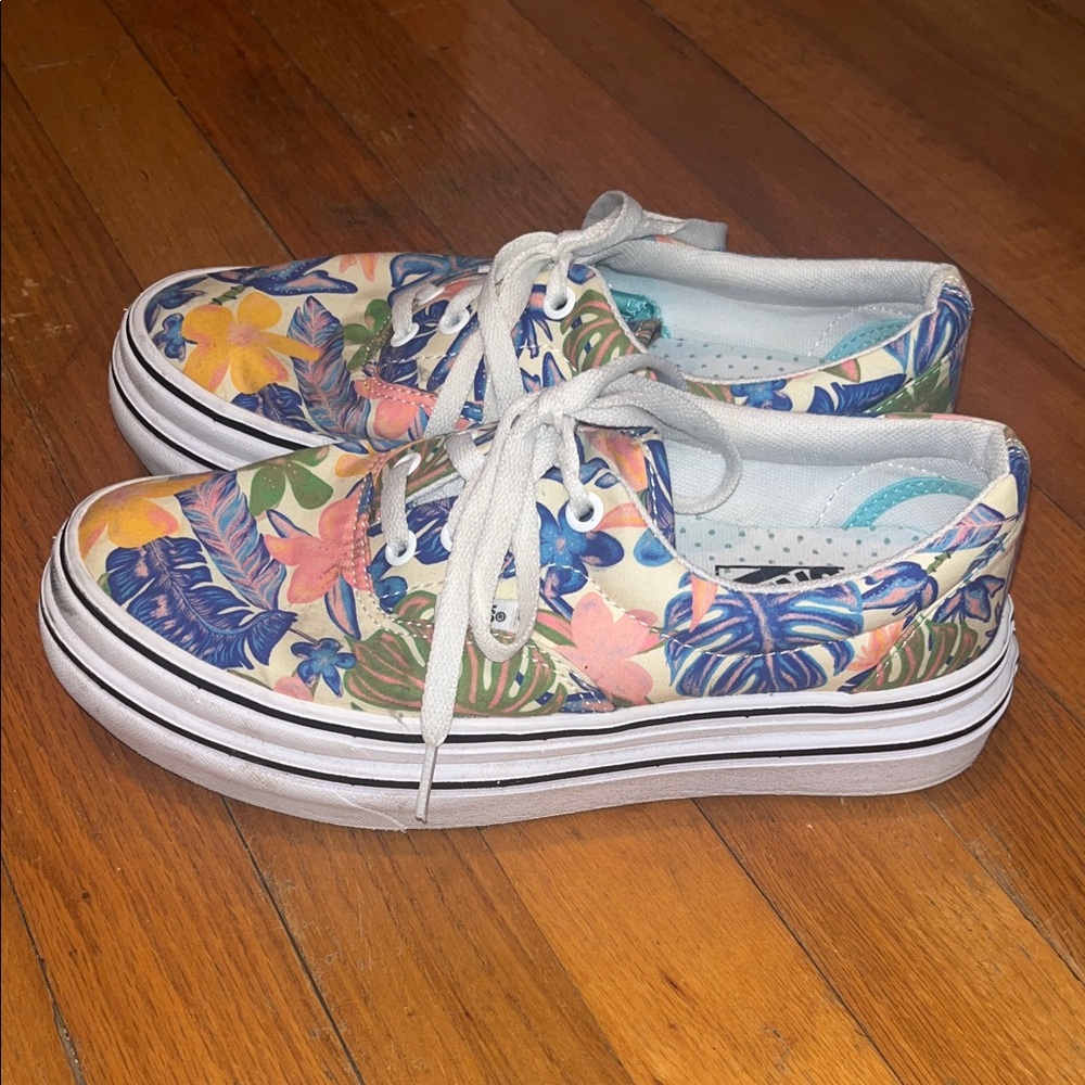 Vans Sneakers with Floral Print